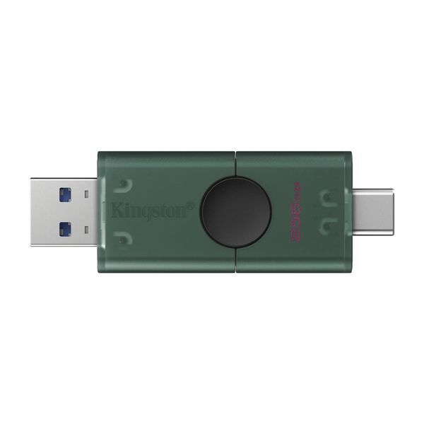 Флеш-накопичувач USB3.2 256GB Type-C Kingston DataTraveler Duo Green (DTDEG2/256GB) 571548 фото