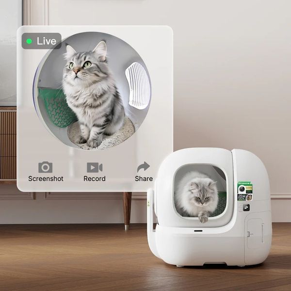 Смарт-лоток Petkit Purobot Max Pro 2 (P9904 PRO2) 592243 фото