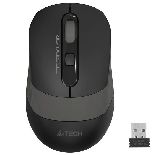 Миша бездротова A4Tech FG10 Black/Grey USB 267539 фото