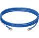 Патч-корд литий, UTP, RJ45, Cat.5e, 5m, синій 2933 фото 1