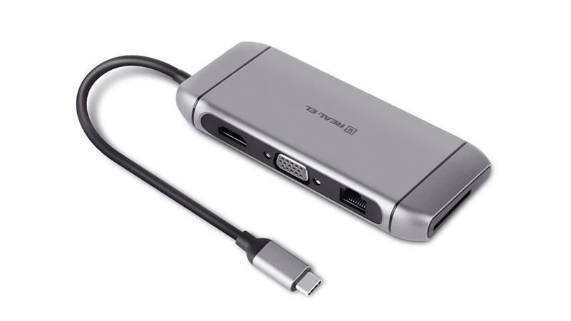 USB-хаб REAL-EL CQ-900 3 ports 333475 фото