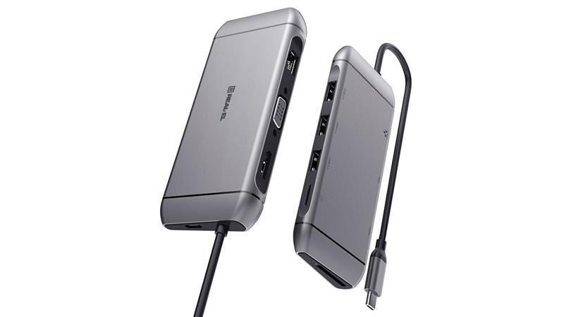 USB-хаб REAL-EL CQ-900 3 ports 333475 фото