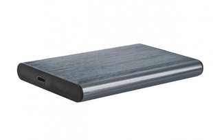 Зовнішня кишеня Gembird SATA HDD 2.5", USB 3.1, алюміній, Grey (EE2-U3S-6-GR) 334260 фото