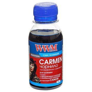 Чорнило WWM Canon Universal Carmen Cyan (CU/C-2) 100г 210336 фото