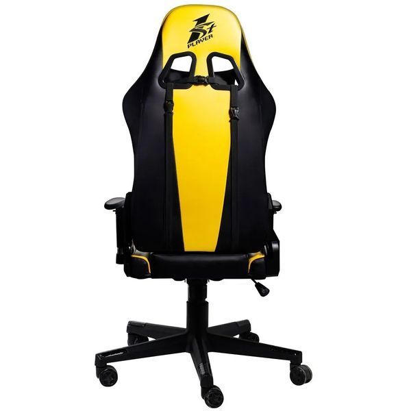 Крісло для геймерів 1stPlayer FK2 Black/Yellow 587804 фото