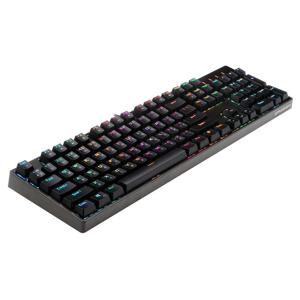 Клавіатура 1stPlayer DK5.0 RGB Outemu Blue Black (DK5.0-BL) 303835 фото