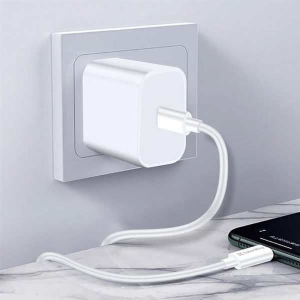 Кабель ColorWay USB Type-C - USB Type-C (M/M), PD Fast Charging 65W, 3.0 А, 1 м, White (CW-CBPDCC055-WT) 504826 фото