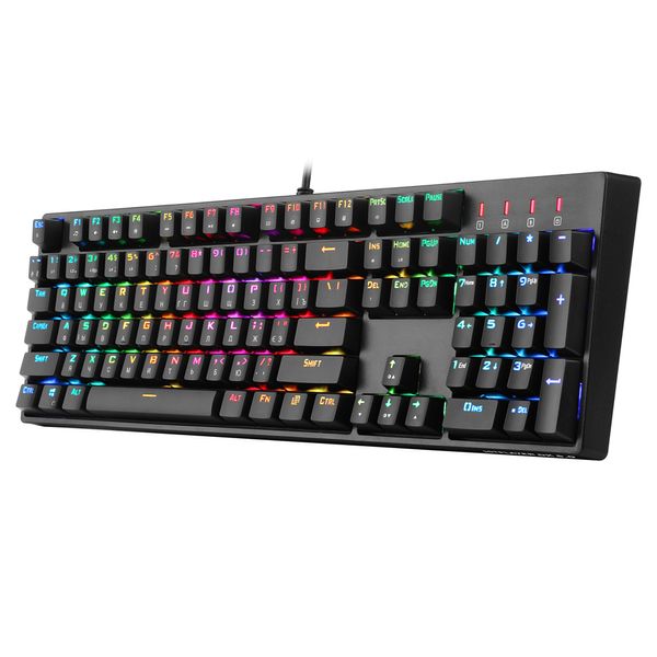 Клавіатура 1stPlayer DK5.0 RGB Outemu Blue Black (DK5.0-BL) 303835 фото