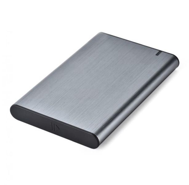 Зовнішня кишеня Gembird SATA HDD 2.5", USB 3.1, алюміній, Grey (EE2-U3S-6-GR) 334260 фото