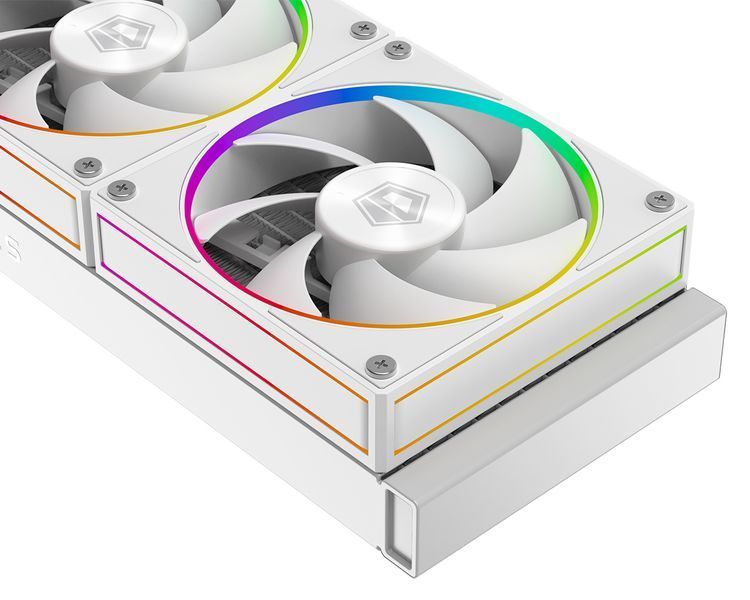 Система водяного охолодження ID-Cooling Space LCD SL240 White 478788 фото