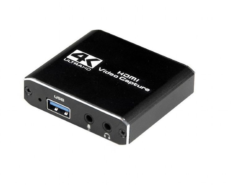 Адаптер Cablexpert HDMI - HDMI+USB+3.5 мм (F/F), Black (UHG-4K2-01) 393309 фото