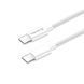Кабель ColorWay USB Type-C - USB Type-C (M/M), PD Fast Charging 65W, 3.0 А, 1 м, White (CW-CBPDCC055-WT) 504826 фото 5