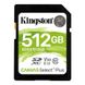 Карта пам`яті SDXC 512GB UHS-I/U3 Class 10 Kingston Canvas Select Plus R100/W85MB/s (SDS2/512GB) 277342 фото 1