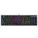 Клавіатура 1stPlayer DK5.0 RGB Outemu Blue Black (DK5.0-BL) 303835 фото 2