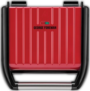 Електрогриль Russell Hobbs George Foreman 25040-56 Steel Grill Red l Medium 327486 фото