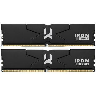 Модуль пам`ятi DDR5 2x16GB/6400 Goodram IRDM Black (IR-6400D564L32S/32GDC) 479608 фото