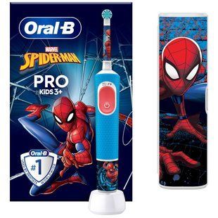 Зубна електрощітка Braun Oral-B Pro Kids D103.413.2KX Spider-Man 484905 фото