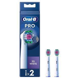 Насадка для зубної електрощітки Braun Oral-B Pro 3D White EB18pRX (2 шт.) 511854 фото