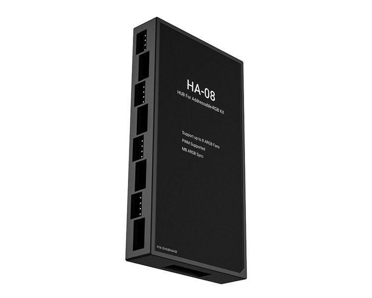 Хаб для вентиляторів ID-Cooling HA-08 514927 фото