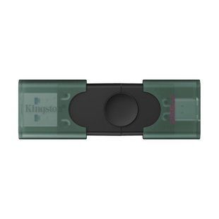 Флеш-накопичувач USB3.2 256GB Type-C Kingston DataTraveler Duo Green (DTDEG2/256GB) 571548 фото