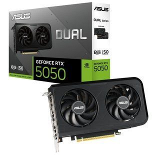 Відеокарта GF RTX 5050 8GB GDDR6 Dual OC Asus (DUAL-RTX5050-O8G) 562818 фото