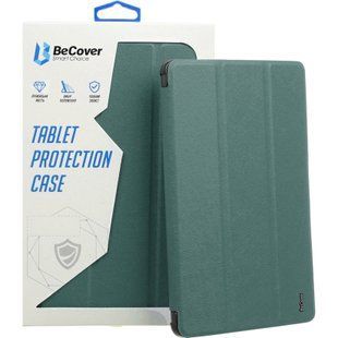 Чохол-книжка BeCover Tri Fold Soft TPU Silicone для Apple iPad Pro Pro 13" M4 2024 Dark Green (711752) 558416 фото