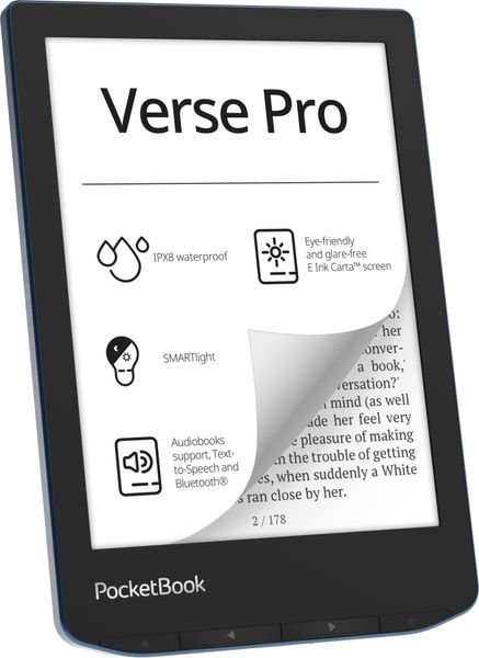 Електронна книга PocketBook 634 Verse Pro Azure (PB634-A-CIS) 478880 фото