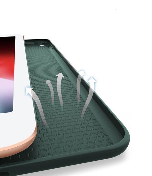 Чохол-книжка BeCover Tri Fold Soft TPU Silicone для Apple iPad Pro Pro 13" M4 2024 Dark Green (711752) 558416 фото