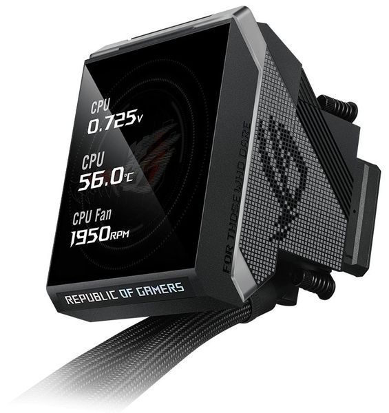 Система водяного охолодження Asus ROG Strix LC IV 360 ARGB LCD Black (90RC01M1-B0EAY0) 612788 фото