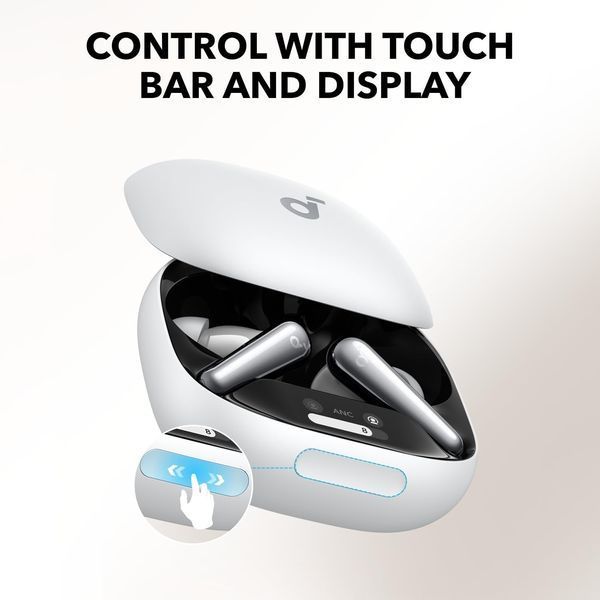 Bluetooth-гарнітура Anker SoundCore Liberty 4 Pro ANC White Matte (A3954G21) 544116 фото