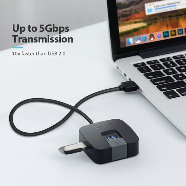 Концентратор Vention 4-Port USB 3.0, 0.5 m (CHBBD) 290556 фото