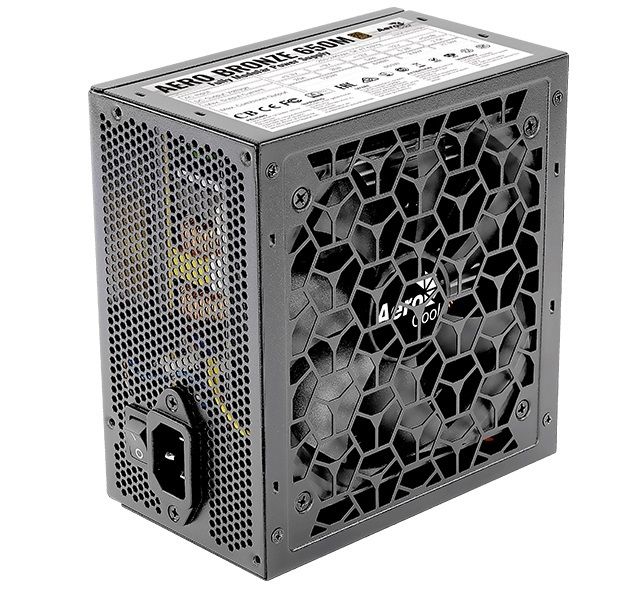 Блок живлення AeroCool Aero Bronze 650M Fully Modular (ACPB-AR65AEC.1M) 650W 432346 фото