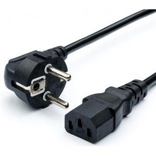 Кабель живлення для ПК Atcom CEE 7/7 - IEC C13 1.2м 0.5мм 163562 фото