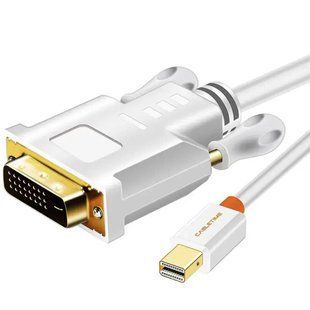 Кабель Cabletime mini DisplayPort - VGA v1.4 (M/M), 0.2 м White (CD48K) 571443 фото