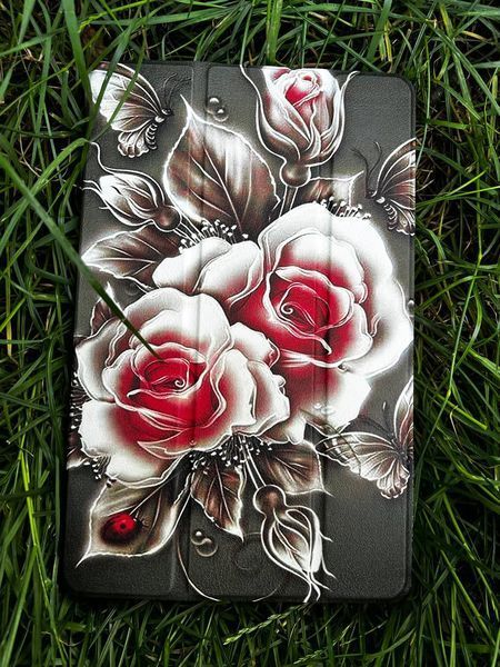 Чохол BeCover Smart Case для Samsung Galaxy Tab A9 SM-X115 8.7" Black Rose (711266) 561997 фото