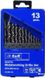 Набір свердл по металу S&R Meister (108809130) 13шт 395554 фото 1