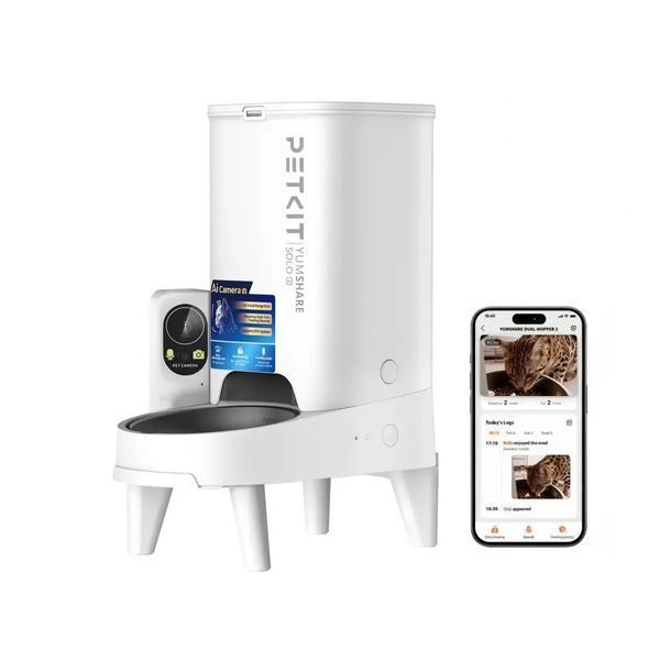 Смарт-годівниця Petkit YumShare Solo 2 with Camera (P572) 616797 фото