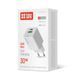 Мережевий зарядний пристрій ColorWay GaN Mini 30W PD Port PPS USB (Type-C PD + USB QC4.0) White (CW-CHS053PD-WT) 551225 фото 1