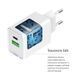 Мережевий зарядний пристрій ColorWay GaN Mini 30W PD Port PPS USB (Type-C PD + USB QC4.0) White (CW-CHS053PD-WT) 551225 фото 8