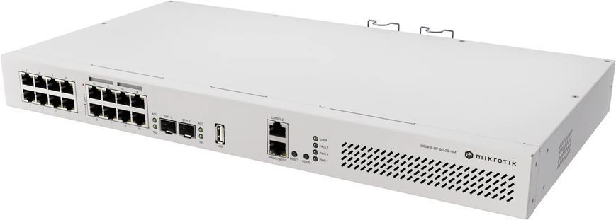 Комутатор MikroTik CRS418-8P-8G-2S+RM 574948 фото