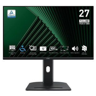Монітор MSI 27" Pro MP275PG IPS Black 100Hz 589496 фото