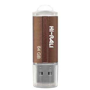 Флеш-накопичувач USB 64GB Hi-Rali Corsair Series Bronze (HI-64GBCORBR) 305088 фото