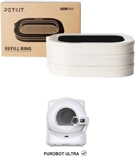 Кільце заправки Petkit Refill Ring для сміттєвих пакетів 3 шт (P99034) 553095 фото