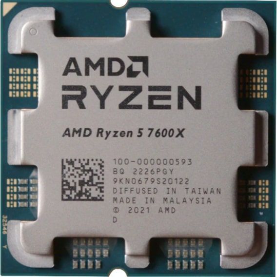 Процесор AMD Ryzen 5 7600X (4.7GHz 32MB 105W AM5) Box (100-100000593WOF) 428031 фото