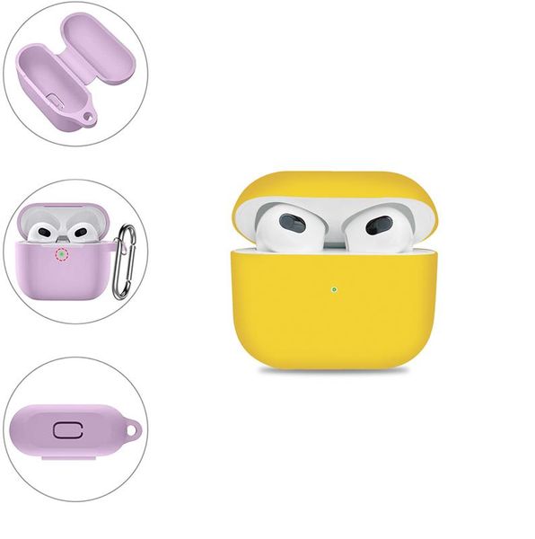 Чохол для навушників BeCover для Apple AirPods (3nd Gen) Yellow (707233) 396044 фото