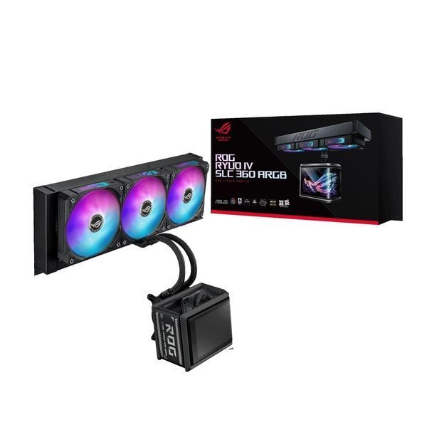 Система водяного охолодження Asus ROG Ryuo IV SLC 360 ARGB (90RC0151-B0EAY0) 558389 фото