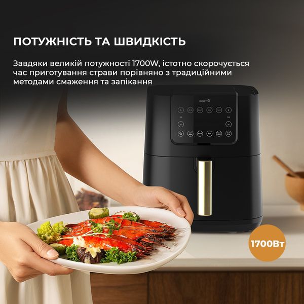 Мультипіч Deerma Air Fryer KZ120 (DEM-KZ120W) 470641 фото