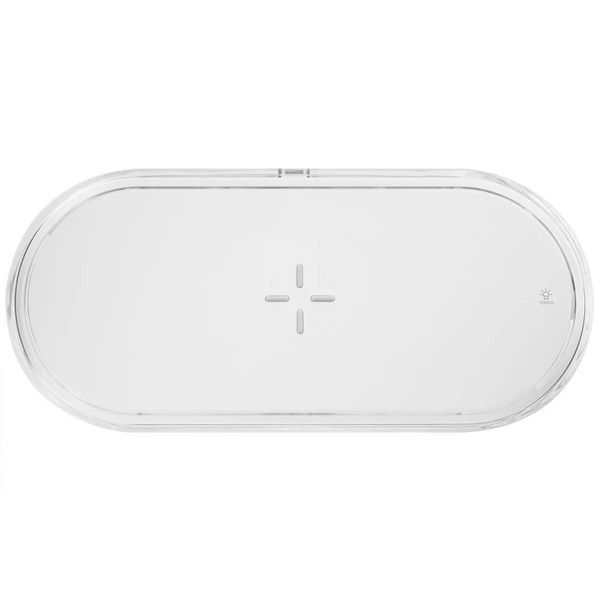 Нічник із бездротовою зарядкою Proove Multicolor Glow White (PLGM00102002) 592423 фото