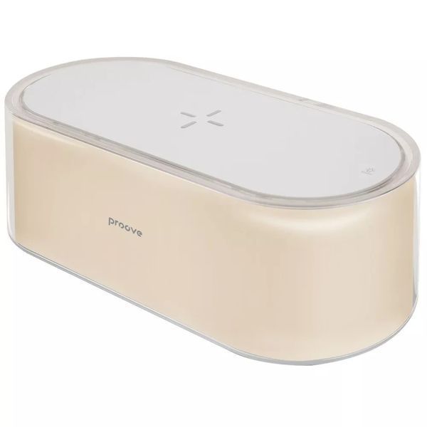 Нічник із бездротовою зарядкою Proove Multicolor Glow White (PLGM00102002) 592423 фото