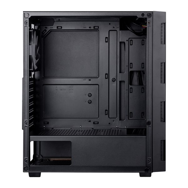 Корпус Prologix E114 Tempered Glass Black 488862 фото